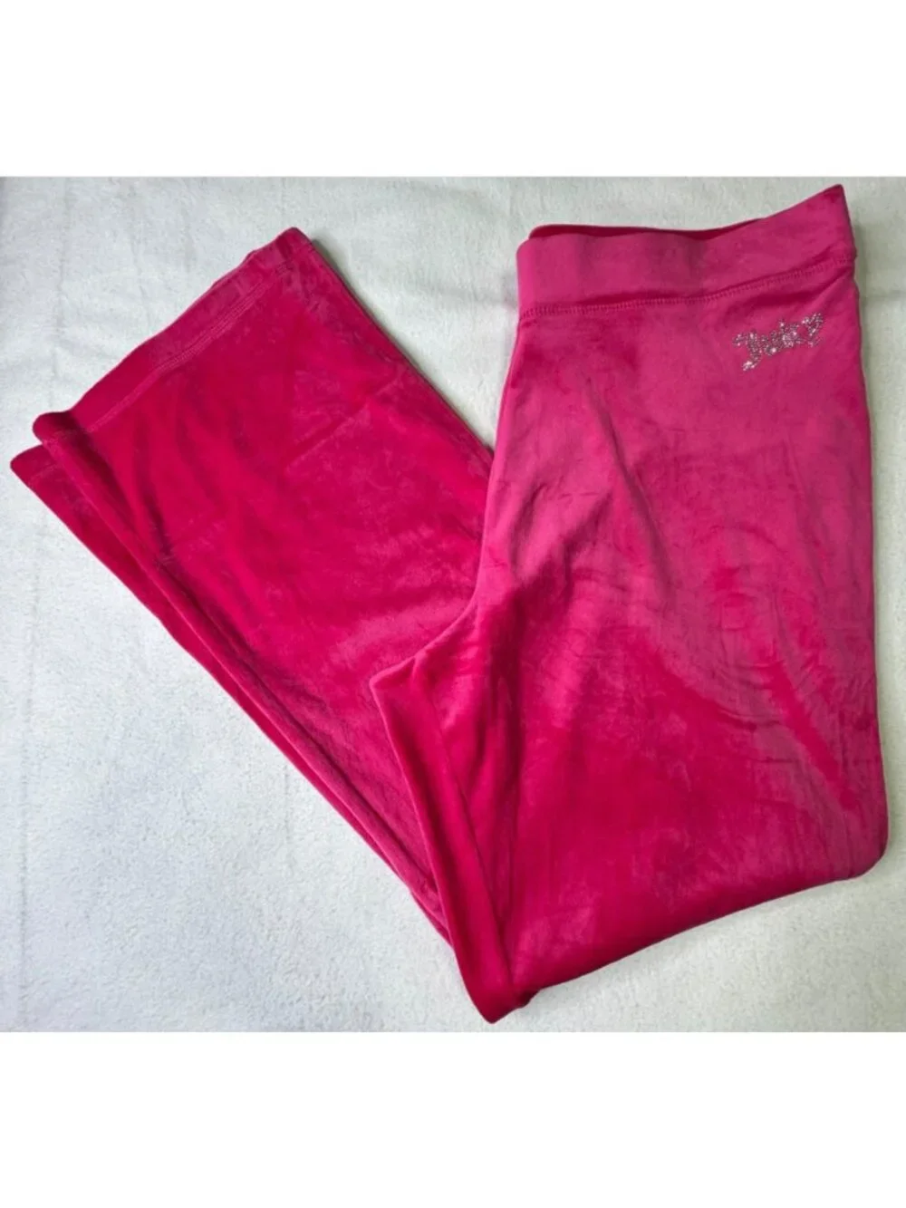 Juicy Couture Velour Track Pants Hot Pink Size XXL